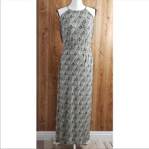 O’Neill Backless graphic print Maxi dress